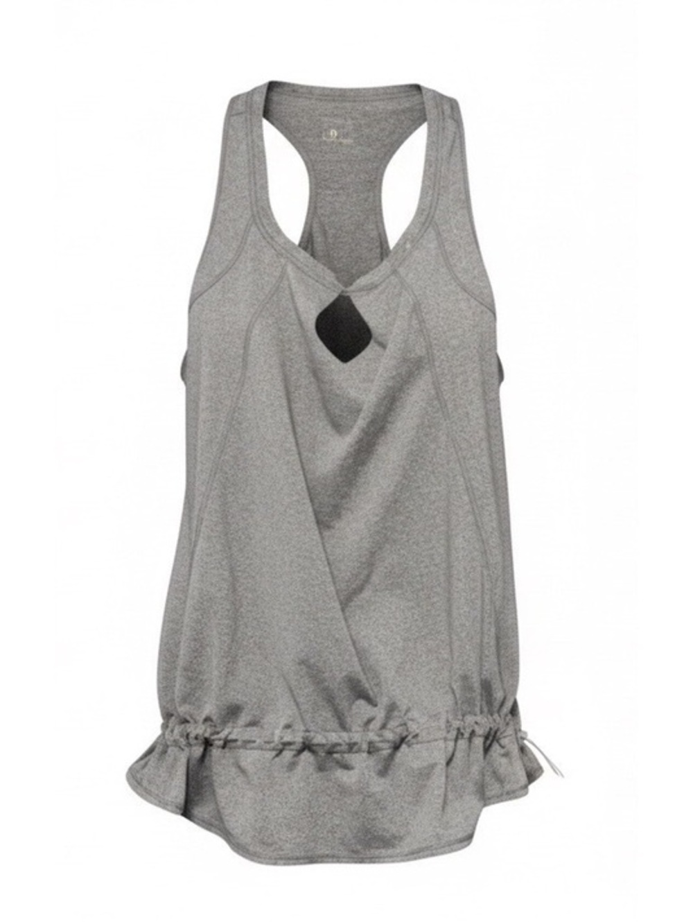 Made by Design Gray Activewear Tank Top with Cinched Hem